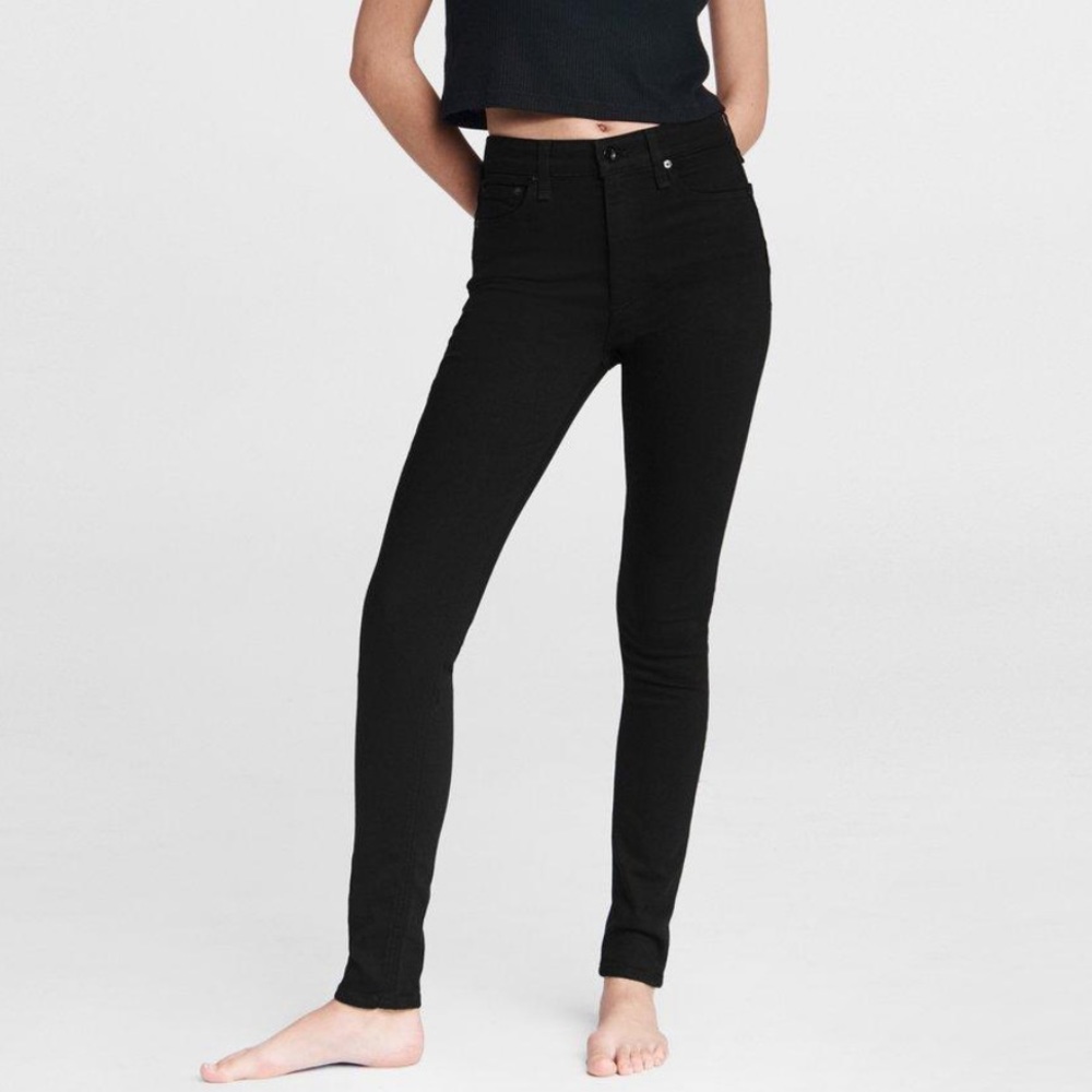 Rag & bone black leggings jeans